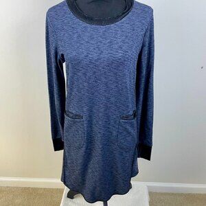 BCBGeneration Navy Dress/Tunic Top Women Size M